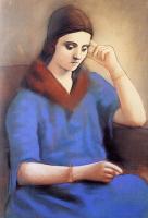 Picasso, Pablo - olga in a pensive mood